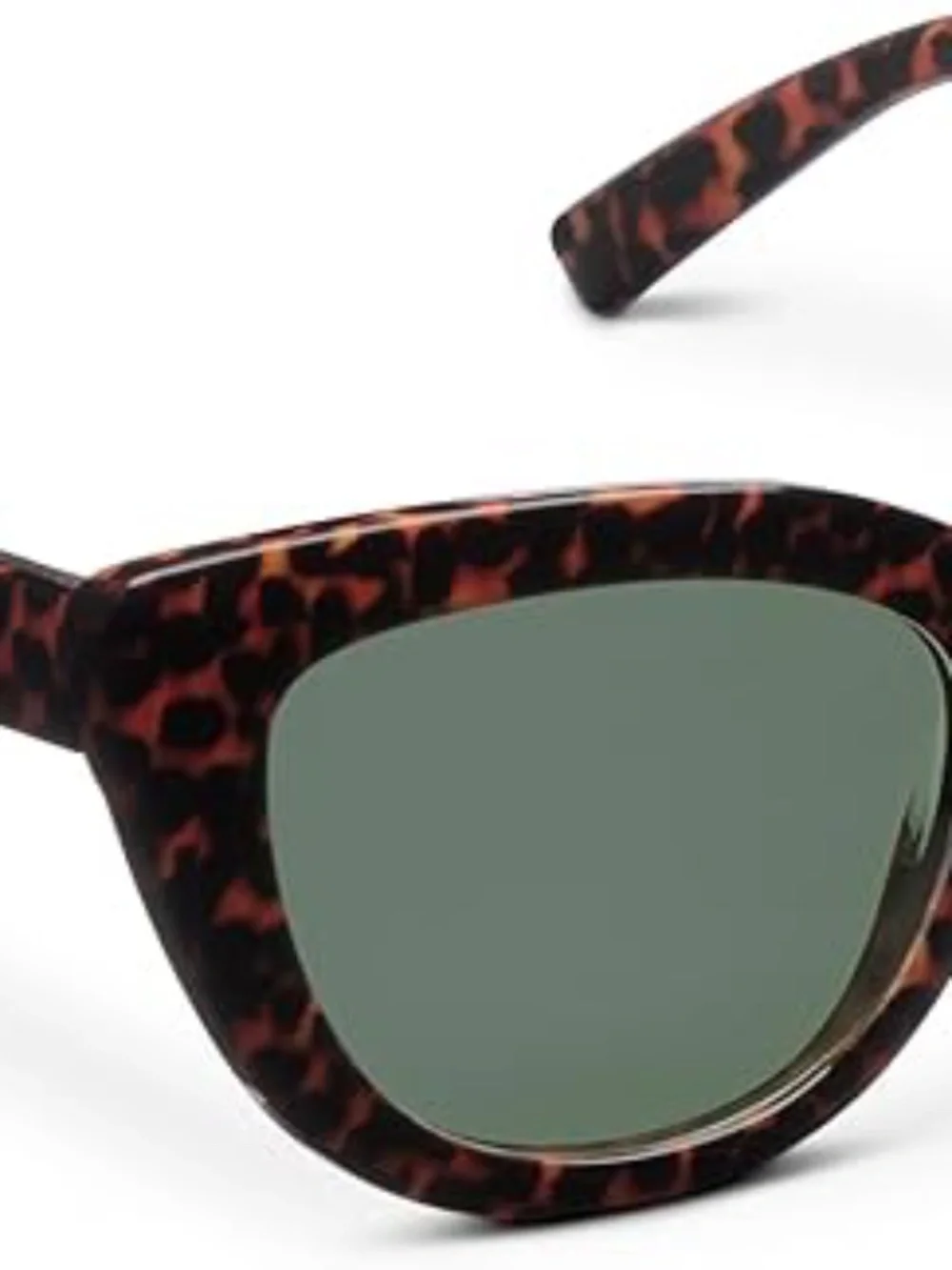 NEW CAPRI LEOPARD PEEPERS CAT EYE SUNGLASSES